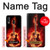S0415 Fire Guitar Burn Hülle Schutzhülle Taschen für Samsung Galaxy A20e S0415 Fire Guitar Burn Hülle Schutzhülle Taschen für Samsung Galaxy A20e