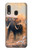 S1292 Dusty Elephant Egrets Hülle Schutzhülle Taschen für Samsung Galaxy A20e