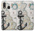 S1962 Nautical Chart Hülle Schutzhülle Taschen für Samsung Galaxy A20e