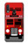 S2058 England British Double Decker Bus Hülle Schutzhülle Taschen für Samsung Galaxy A20e