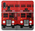 S2058 England British Double Decker Bus Hülle Schutzhülle Taschen für Samsung Galaxy A20e