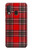 S2374 Tartan Red Pattern Hülle Schutzhülle Taschen für Samsung Galaxy A20e