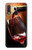 S2396 Red Wine Bottle And Glass Hülle Schutzhülle Taschen für Samsung Galaxy A20e