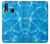 S2788 Blue Water Swimming Pool Hülle Schutzhülle Taschen für Samsung Galaxy A20e
