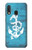 S3053 Marine Anchor Blue Hülle Schutzhülle Taschen für Samsung Galaxy A20e