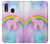 S3070 Rainbow Unicorn Pastel Sky Hülle Schutzhülle Taschen für Samsung Galaxy A20e