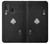 S3152 Black Ace of Spade Hülle Schutzhülle Taschen für Samsung Galaxy A20e