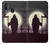S3262 Grim Reaper Night Moon Cemetery Hülle Schutzhülle Taschen für Samsung Galaxy A20e