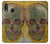 S3359 Vincent Van Gogh Skull Hülle Schutzhülle Taschen für Samsung Galaxy A20e