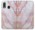 S3482 Soft Pink Marble Graphic Print Hülle Schutzhülle Taschen für Samsung Galaxy A20e