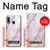 S3482 Soft Pink Marble Graphic Print Hülle Schutzhülle Taschen für Samsung Galaxy A20e