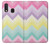 S3514 Rainbow Zigzag Hülle Schutzhülle Taschen für Samsung Galaxy A20e