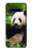 S1073 Panda Enjoy Eating Hülle Schutzhülle Taschen für LG V60 ThinQ 5G