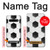 S2061 Football Soccer Pattern Hülle Schutzhülle Taschen für LG V60 ThinQ 5G