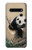 S2210 Panda Fluffy Art Painting Hülle Schutzhülle Taschen für LG V60 ThinQ 5G