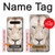 S2399 White Lion Face Hülle Schutzhülle Taschen für LG V60 ThinQ 5G