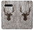 S2505 Reindeer Head Old Wood Texture Graphic Hülle Schutzhülle Taschen für LG V60 ThinQ 5G