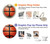 S2538 Basketball Hülle Schutzhülle Taschen für LG V60 ThinQ 5G