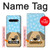 S2669 Cute Dog Paws Bones Cartoon Hülle Schutzhülle Taschen für LG V60 ThinQ 5G