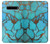 S2685 Aqua Turquoise Gemstone Graphic Printed Hülle Schutzhülle Taschen für LG V60 ThinQ 5G