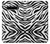 S3056 Zebra Skin Texture Graphic Printed Hülle Schutzhülle Taschen für LG V60 ThinQ 5G