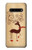 S3081 Wooden Raindeer Graphic Printed Hülle Schutzhülle Taschen für LG V60 ThinQ 5G