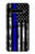 S3244 Thin Blue Line USA Hülle Schutzhülle Taschen für LG V60 ThinQ 5G