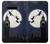 S3249 Peter Pan Fly Full Moon Night Hülle Schutzhülle Taschen für LG V60 ThinQ 5G