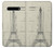 S3474 Eiffel Architectural Drawing Hülle Schutzhülle Taschen für LG V60 ThinQ 5G