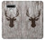 S2505 Reindeer Head Old Wood Texture Graphic Hülle Schutzhülle Taschen für LG Stylo 6