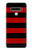 S2638 Black and Red Striped Hülle Schutzhülle Taschen für LG Stylo 6