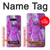 S2907 Purple Turquoise Stone Hülle Schutzhülle Taschen für LG Stylo 6