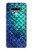 S3047 Green Mermaid Fish Scale Hülle Schutzhülle Taschen für LG Stylo 6