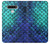 S3047 Green Mermaid Fish Scale Hülle Schutzhülle Taschen für LG Stylo 6