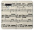 S3082 Music Sheet Hülle Schutzhülle Taschen für LG Stylo 6