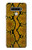S3365 Yellow Python Skin Graphic Print Hülle Schutzhülle Taschen für LG Stylo 6