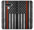 S3472 Firefighter Thin Red Line Flag Hülle Schutzhülle Taschen für LG Stylo 6