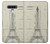 S3474 Eiffel Architectural Drawing Hülle Schutzhülle Taschen für LG Stylo 6