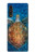S1249 Blue Sea Turtle Hülle Schutzhülle Taschen für LG Velvet
