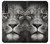 S1352 Lion Face Hülle Schutzhülle Taschen für LG Velvet