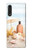 S1425 Seashells on The Beach Hülle Schutzhülle Taschen für LG Velvet