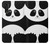 S2085 Panda Minimalist Hülle Schutzhülle Taschen für LG Velvet