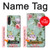 S2178 Flower Floral Art Painting Hülle Schutzhülle Taschen für LG Velvet