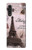 S2211 Paris Postcard Eiffel Tower Hülle Schutzhülle Taschen für LG Velvet