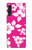 S2246 Hawaiian Hibiscus Pink Pattern Hülle Schutzhülle Taschen für LG Velvet