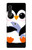 S2631 Cute Baby Penguin Hülle Schutzhülle Taschen für LG Velvet