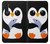 S2631 Cute Baby Penguin Hülle Schutzhülle Taschen für LG Velvet