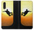 S2676 Extreme Skateboard Sunset Hülle Schutzhülle Taschen für LG Velvet