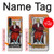 S2808 Tarot Card The Emperor Hülle Schutzhülle Taschen für LG Velvet