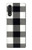 S2842 Black and White Buffalo Check Pattern Hülle Schutzhülle Taschen für LG Velvet